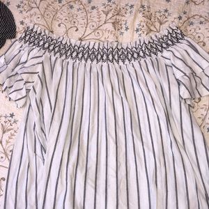 off the shoulder top